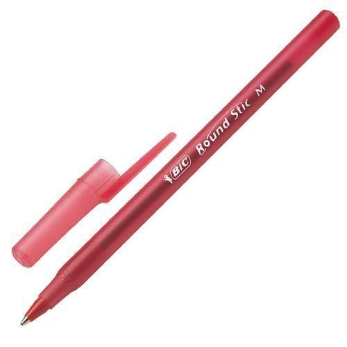 Bic Round Stick Tükenmez Kalem 1.0 mm 60 lı Kırmızı 962555