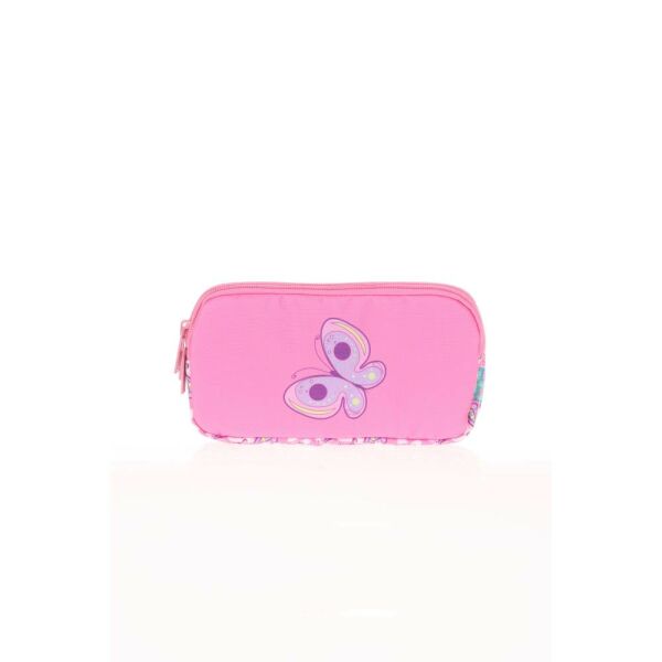 Kaukko Rubber Butterfl Kalem Çantası 3 Bölme L8106