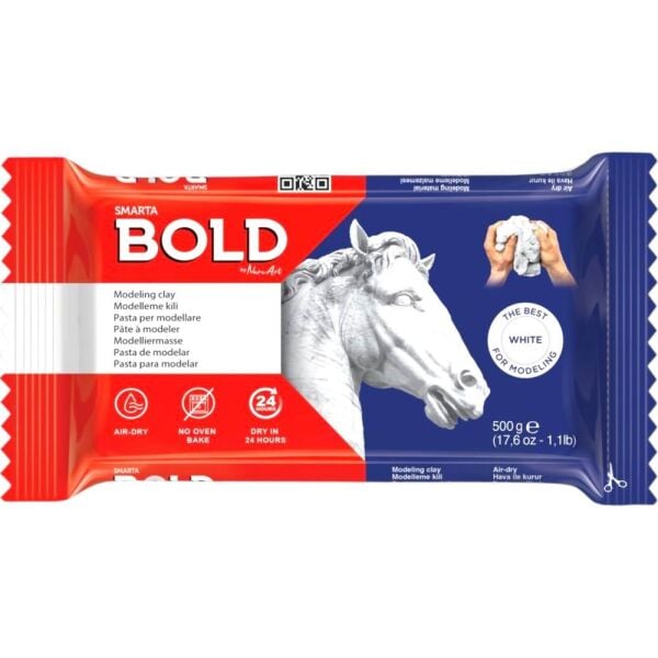 Smarta Bold Beyaz 250 gr Seramik Hamuru