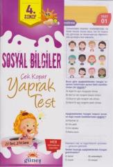 Güneş 4.Sınıf Sosyal Bilgiler Yaprak Test