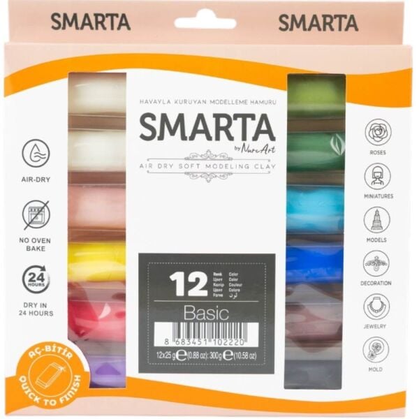 Smarta Havayla Kuruyan Modelleme Hamuru