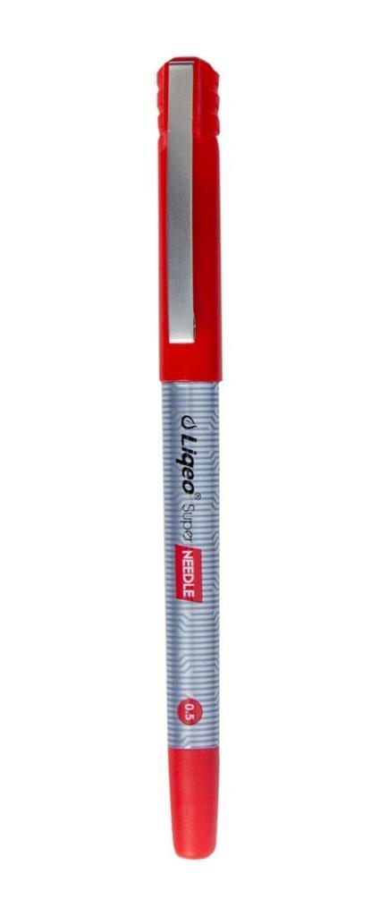 Liqeo İğne Uçlu Roller Kalem 05 mm R-5004105 Kırmızı