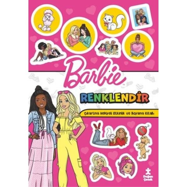 Barbie Renklendir Boyama Kitabı