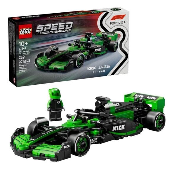 LEGO® Speed Champions KICK Sauber F1® Team C44 Yarış Arabası 77247