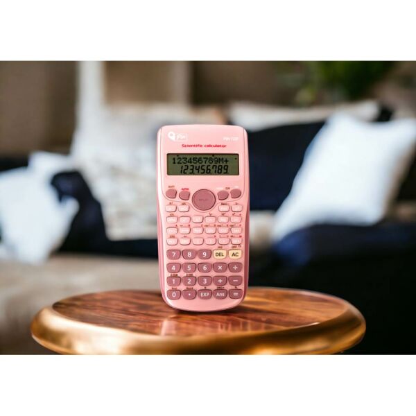Pin Bilimsel Hesap Makinesi 240 Fonksiyonlu Pembe 112