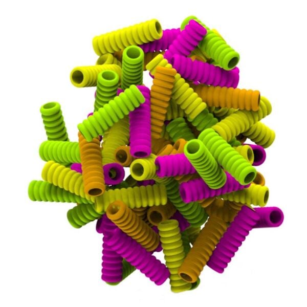 Silka Kalem Tutma Aparatı Neon Spiral 4 Renk 72 Li Art.35N