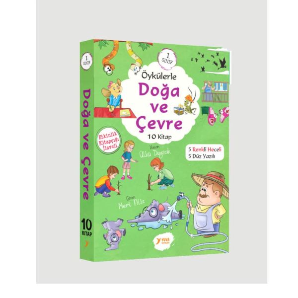 Öykülerle Doğa ve Çevre Seti 10 Kitap 1.Sınıf