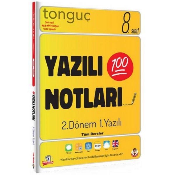 Tonguç 8.Sınıf Lgs Yazılı Notları 1.Dönem 1.ve 2.Yazılı