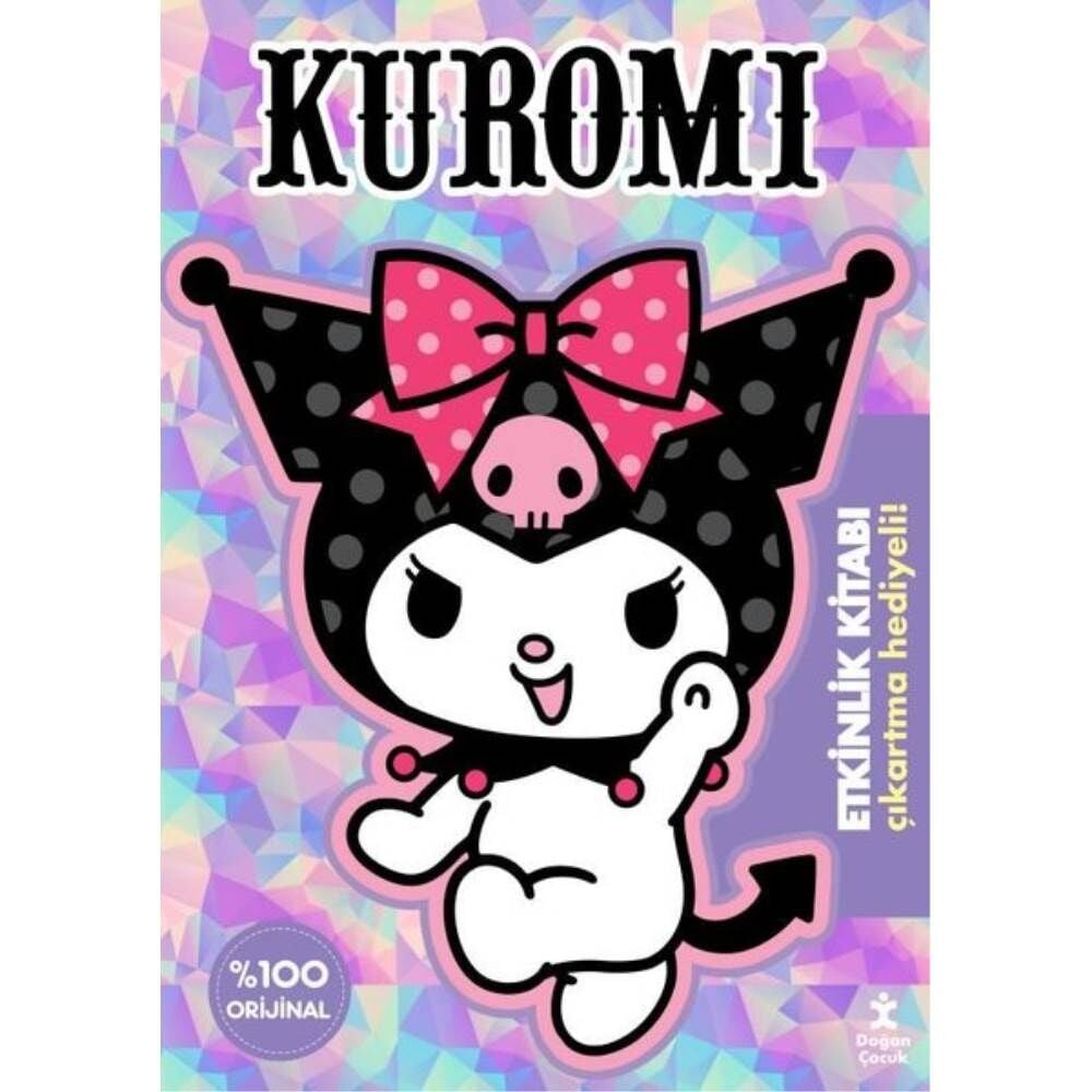 Kuromi Etkinlik Kitabı Çıkartma Hediyeli