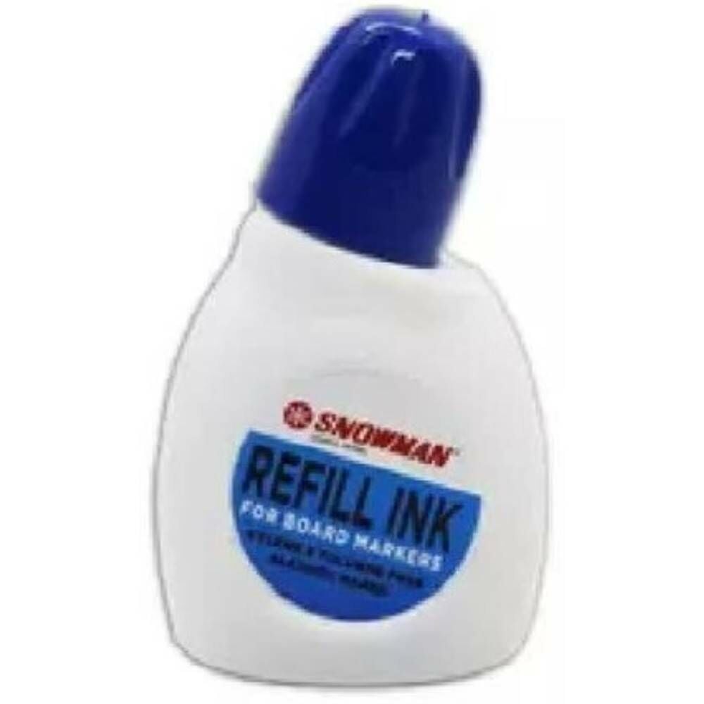 Snowman Beyaz Tahta Kalemi Mürekkebi 30 Cc Mavi Bn-1A