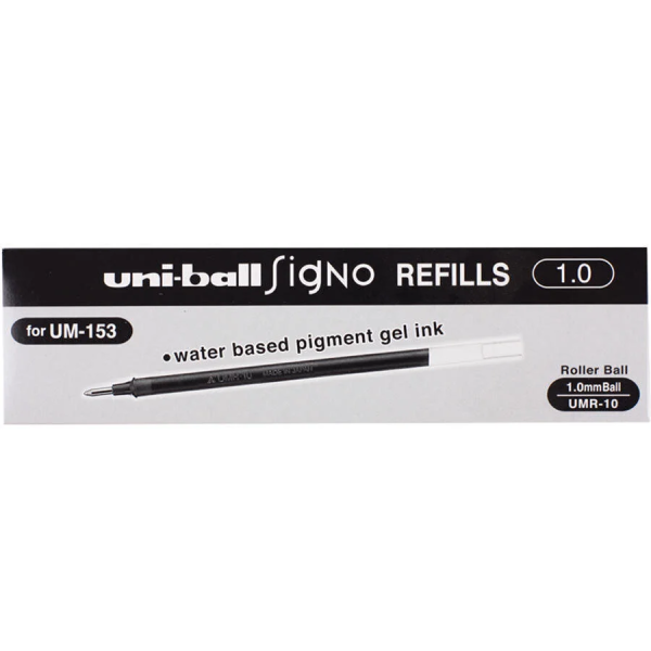Uniball UMR-10 Signo Refil Yedek 1.0 mm Siyah