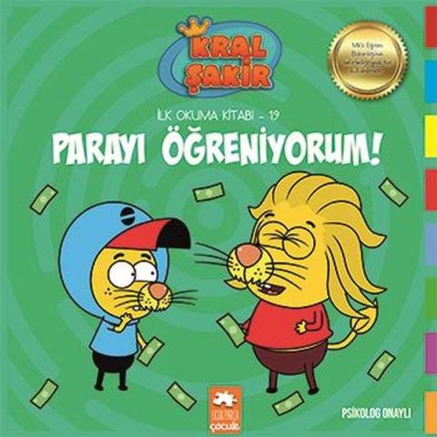 Kral Şakir İlk Okuma Kitabı 19 Parayı Öğreniyorum