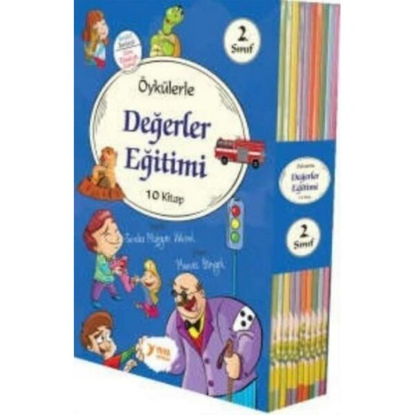 Öykülerle Değerler Eğitimi Seti 10 Kitap 2.Sınıf