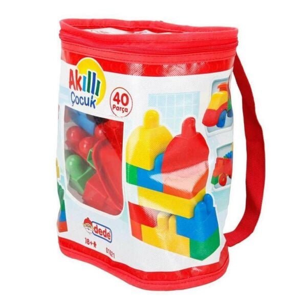 Brikko Blok Büyük Lego Akıllı Çocuk 40 Parça 01021