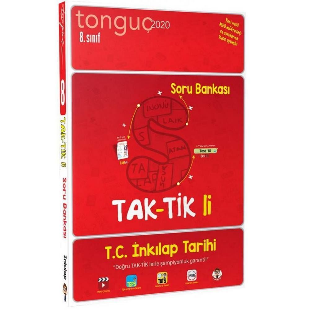 Tonguç 8.Sınıf Lgs İnkılap Tarihi Taktikli Soru Bankası