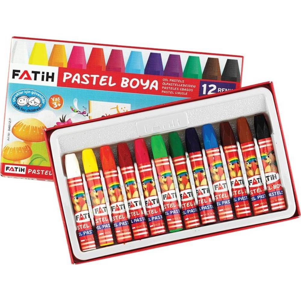 Fatih Pastel Boya 12 Renk 34012