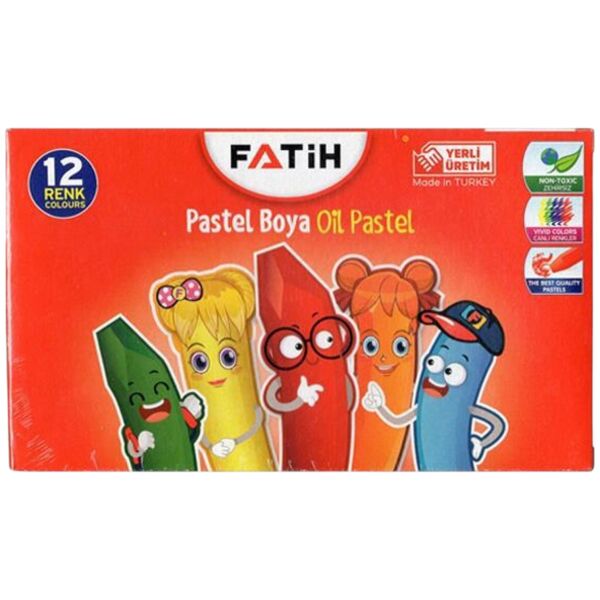 Fatih Pastel Boya 12 Renk 34012
