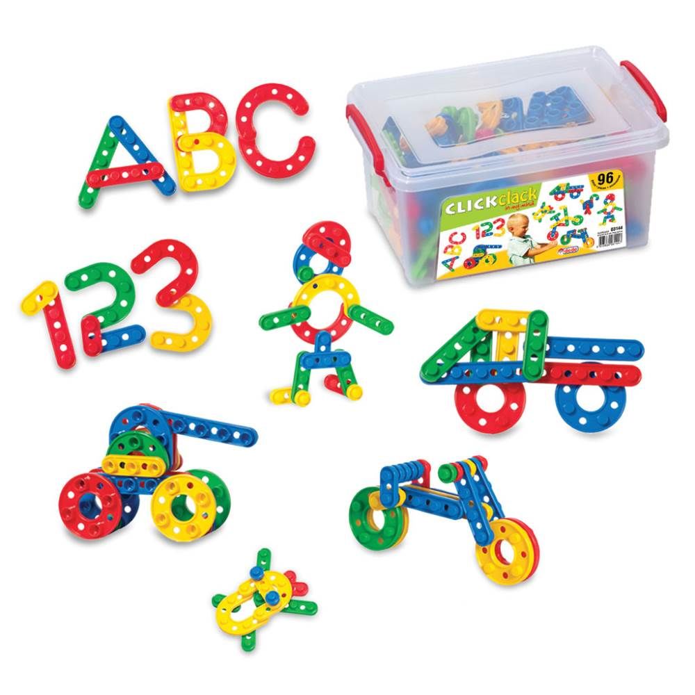 Dede Click Clack Puzzle 96 Parça 03144