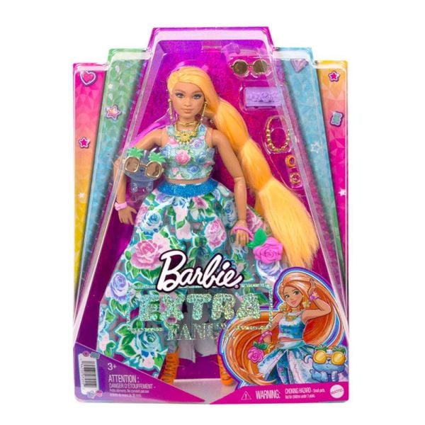 Barbie Extra Fanccy Çiçekli Kostümlü Bebek HHN14