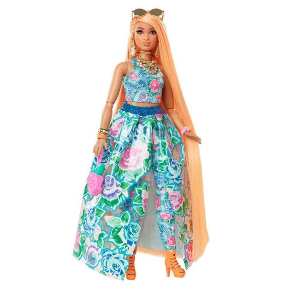 Barbie Extra Fanccy Çiçekli Kostümlü Bebek HHN14