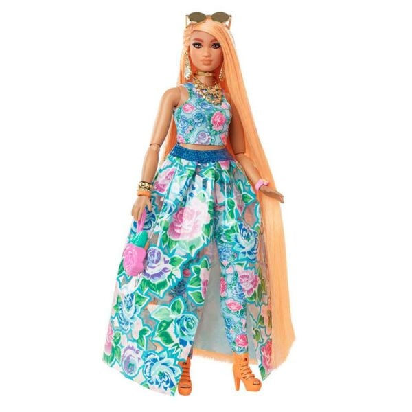 Barbie Extra Fanccy Çiçekli Kostümlü Bebek HHN14