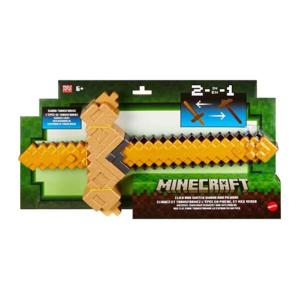 Minecraft 2in1 Kılıç ve Kazma 50 cm JKC15