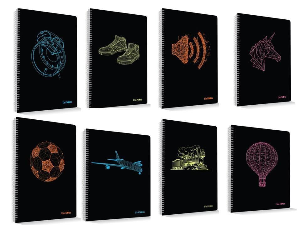 Freestyle A4 72 Yaprak Kareli Plastik Kapak Spiralli Defter 72308