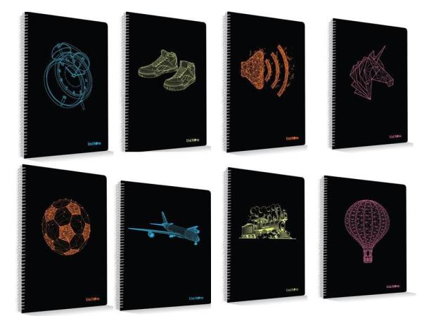 Freestyle A4 72 Yaprak Kareli Plastik Kapak Spiralli Defter 72308