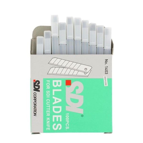 Sdi Maket Bıçağı Yedeği Geniş 10 lu 1404