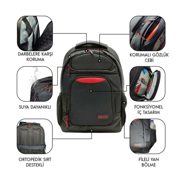 Dexim Premium 17,'' Notebook Sırt Çantası - DXBP40