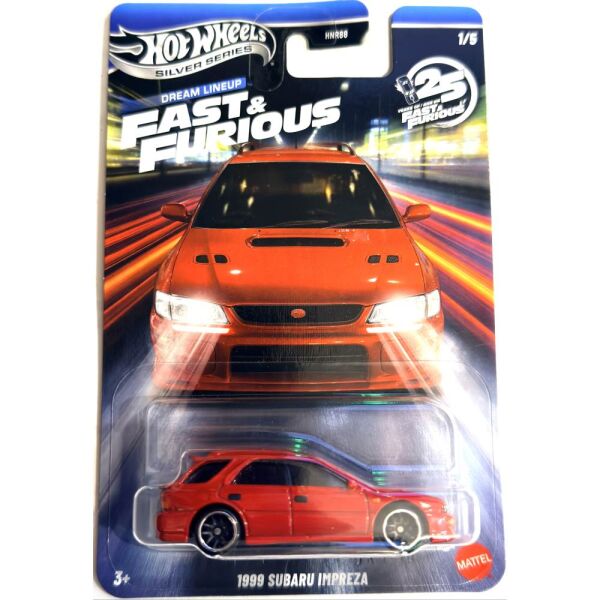 Hot Wheels 1:64 Tekli Arabalar JKX10 1999 Subaru Impreza