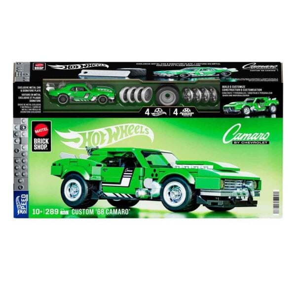 Hot Wheels Custom'68 Camaro Araba Yapım Seti JFT16