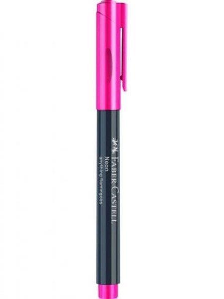 Faber Castell Fosforlu Markör Kalem Pembe