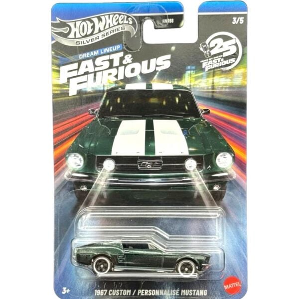 Hot Wheels 1:64 Tekli Arabalar JNK49 1967 Custom Mustang