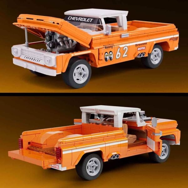 Hot Wheels Custom '62 Chevy Pickup Araba Yapım Seti JFT20