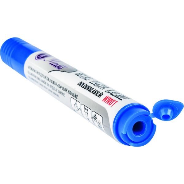 Masis Doldurulabilir Tahta Kalemi Mavi Wm01-M