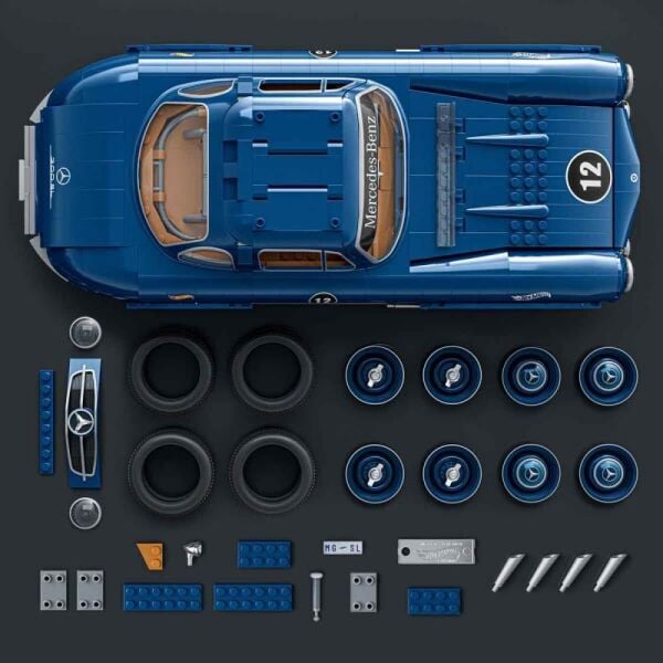 Hot Wheels Mercedes-Benz 300 SL Araba Yapım Seti HWW25