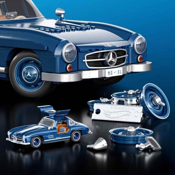 Hot Wheels Mercedes-Benz 300 SL Araba Yapım Seti HWW25