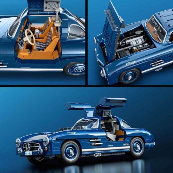 Hot Wheels Mercedes-Benz 300 SL Araba Yapım Seti HWW25