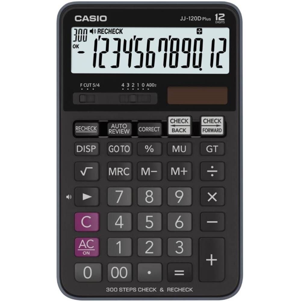 Casıo Hesap Makinesi Masaüstü Jj-120Dplus 12 Hane