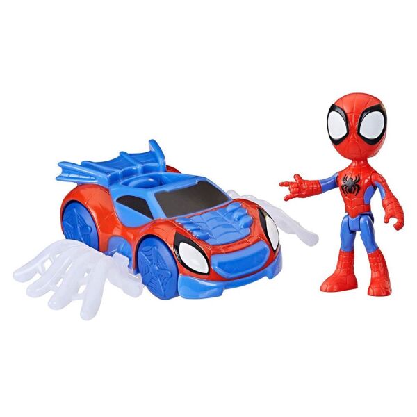 Marvel Spidey and His Amazaing Friends Araç ve Spidey Figür F7454
