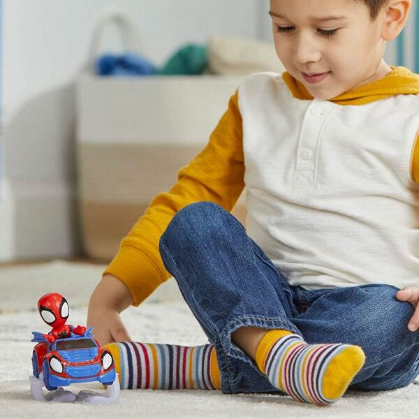 Marvel Spidey and His Amazaing Friends Araç ve Spidey Figür F7454