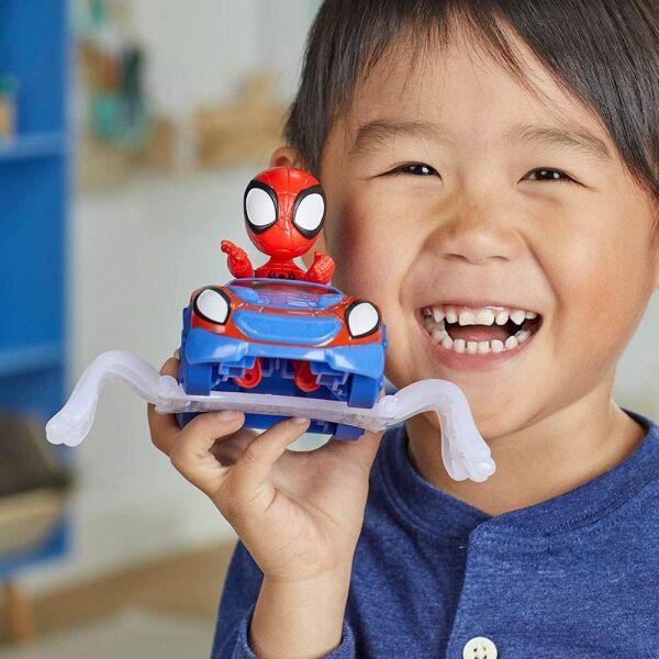 Marvel Spidey and His Amazaing Friends Araç ve Spidey Figür F7454