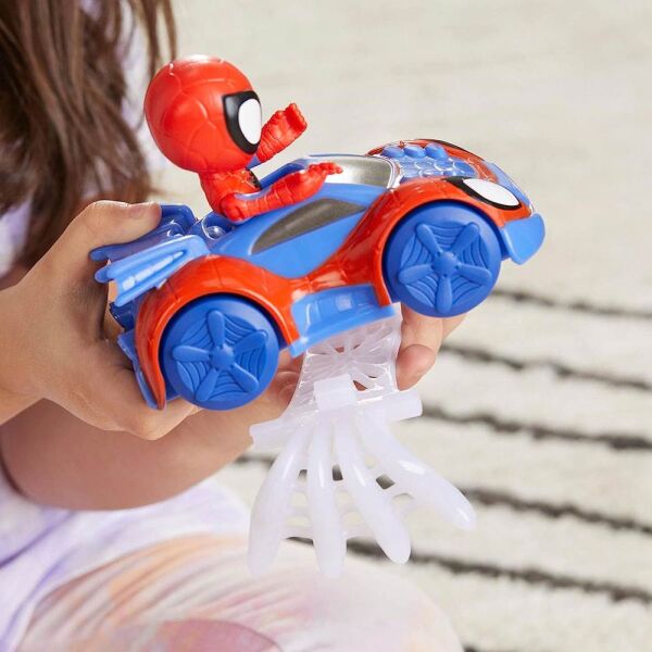 Marvel Spidey and His Amazaing Friends Araç ve Spidey Figür F7454