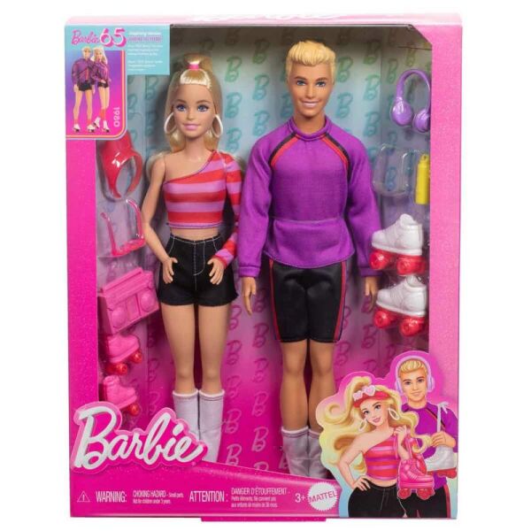 Barbie Ken 65. Yıl 2 li Parti Bebekler HXK90