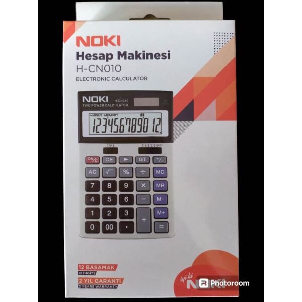 Noki Masa Üstü Hesap Makinesi 12 Hane H-CN010