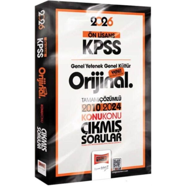 Yargı 2026 KPSS Önlisans GY GK 2010-2024 Çıkmış Sorular
