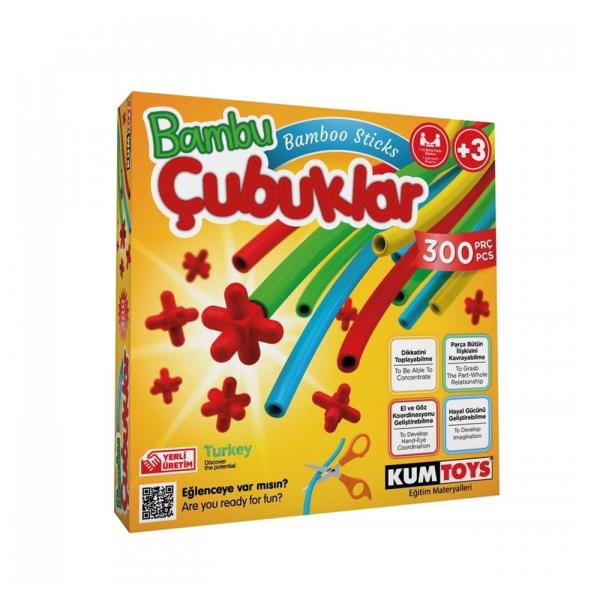 Redka Bambu Çubuklar 300 Parça 5462