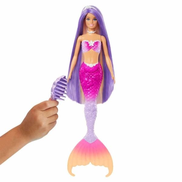 Barbie Renk Değiştiren Deniz Kızı ve Aksesuarları HRP97