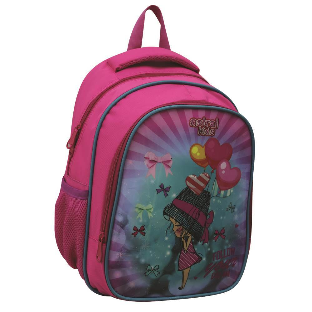 Astral School Balon Gril Beslenmeli İlkokul Çantası